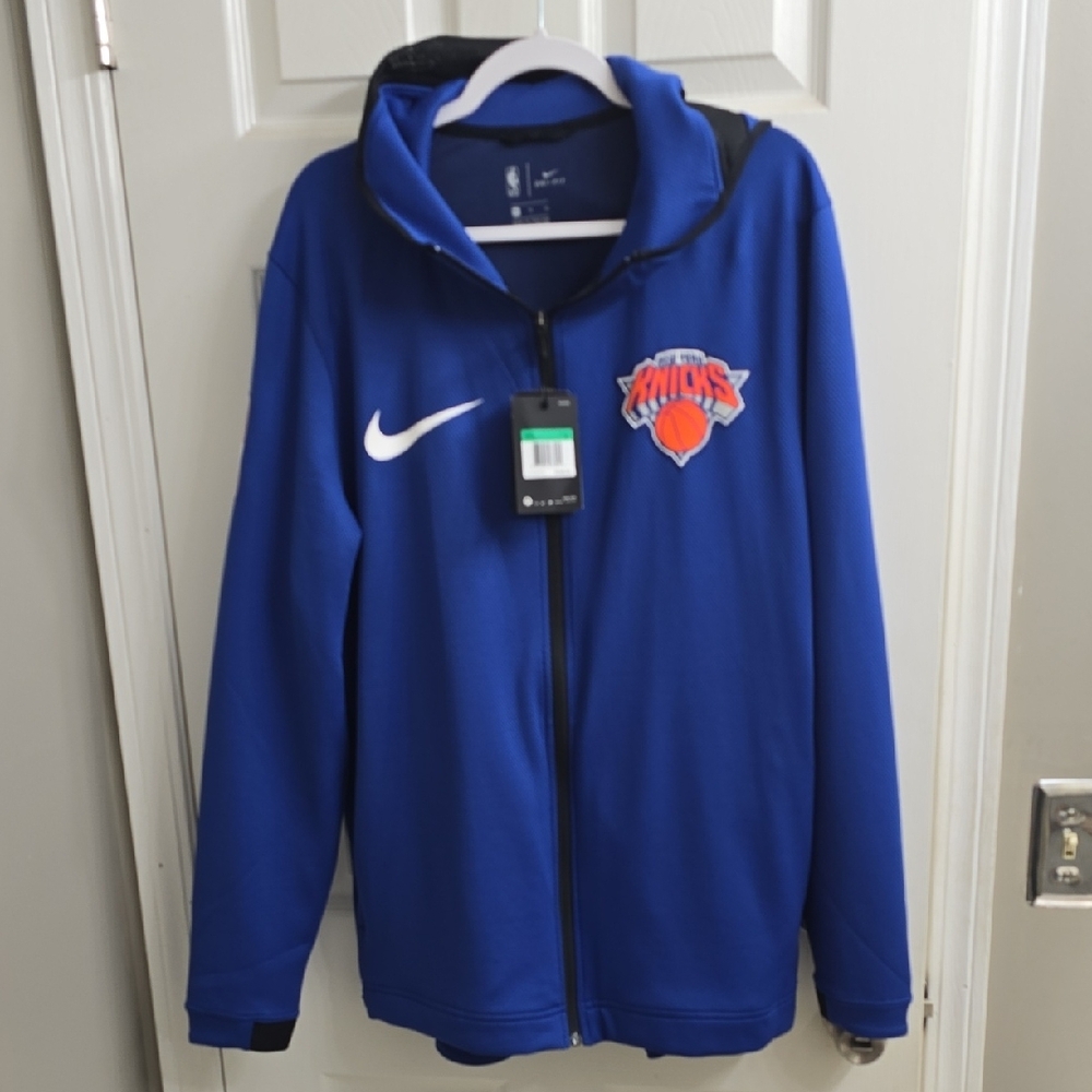 Nike Blue Knicks Performance Jacket